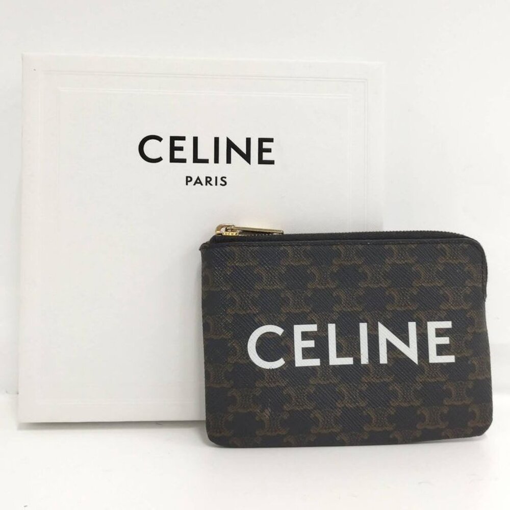 Celine Macadam Coin Case Dark Brown - Picture 10 of 10